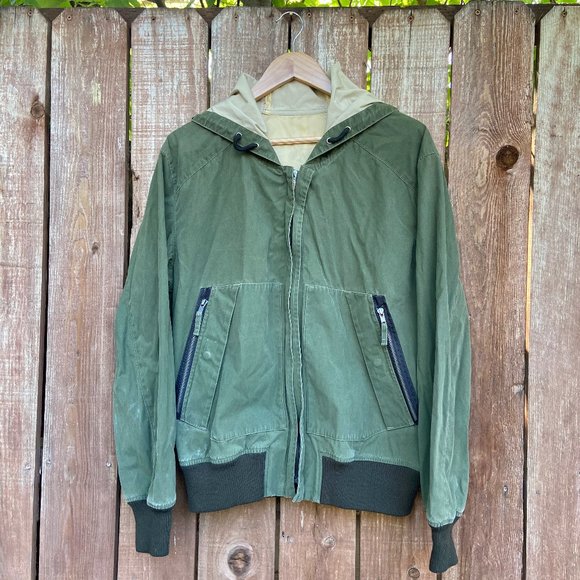 Ace Rivington Airlines Alaska Hooded Outdoor Jacket Size L - Picture 2 of 4